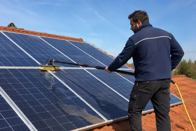 Nettoyage et entretien de panneaux solaires à Sauternes