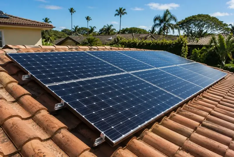 Installation de panneaux solaires à Sauternes